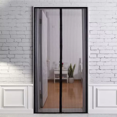 Moustiquaire de porte 100x210cm HQ M18602