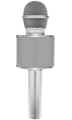 Microphone karaoké - argent Izoxis 22188