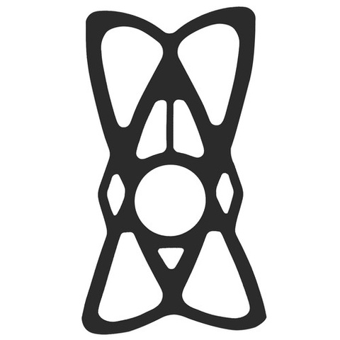 Fahrrad-Telefonhalter mit Gummiband U24907