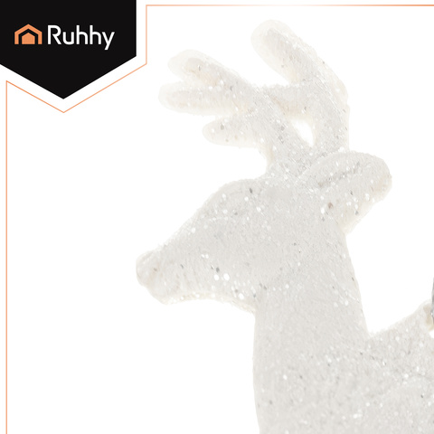 Christmas tree baubles - reindeer 9pcs Ruhhy 22517