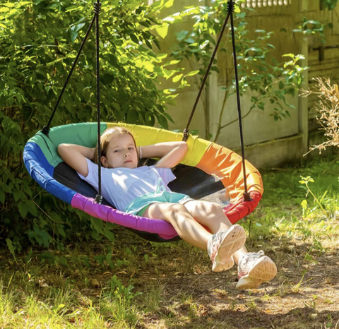 Swing stork's nest 110cm Kruzzel 25284