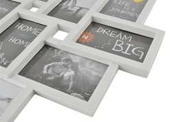 10-photo frame - white