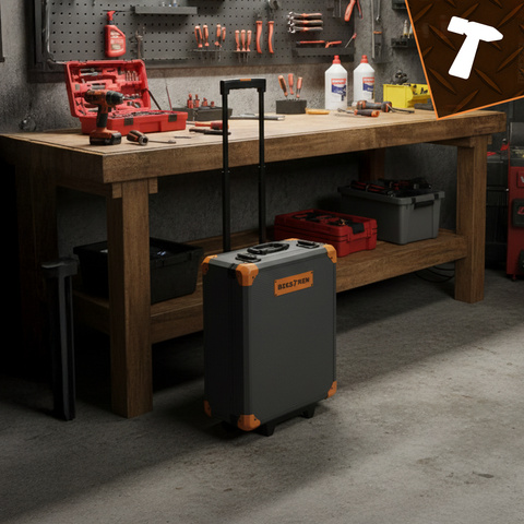 Tool set in a 1000-piece case. Bigstreen 26510