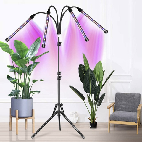 Lampe 20 LED 4 pièces. pour la croissance des plantes Gardlov 19388