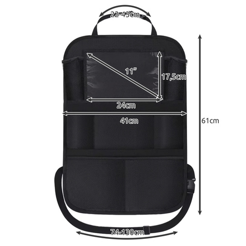 Car seat organizer for Xtrobb car