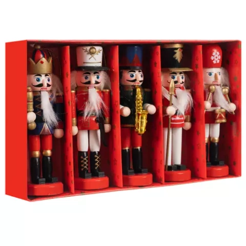 Nutcracker for Christmas tree - 5 pcs. 20358