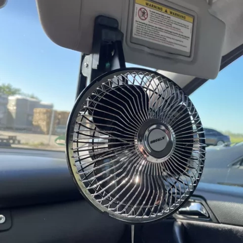 Xtrobb 23194 Rotary Fan with Clip