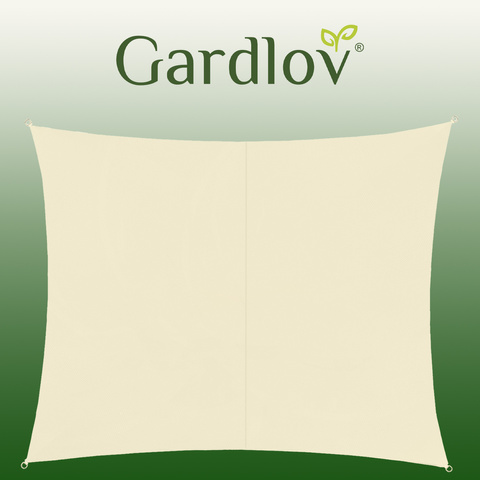 Sunshade sail 3x2m - beige Gardlov 23163