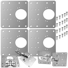Plaque de réparation de charnière 4 pcs. Malatèque 23032