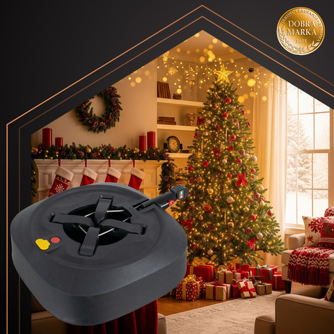 Christmas tree stand - self-clamping Ruhhy 24304