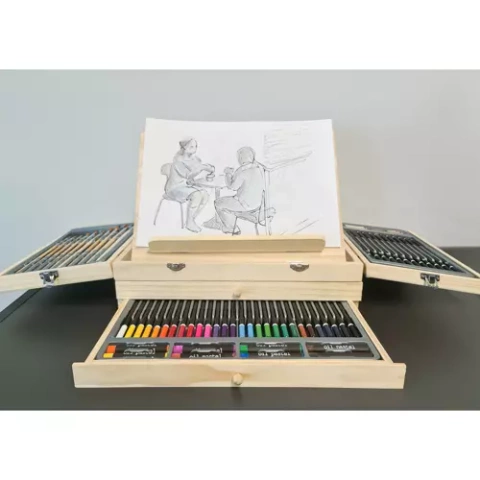 Painting set in a case 83 pcs Maaleo 19179