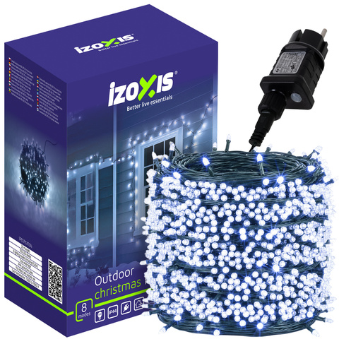 Уличные светильники 500LED 35м белые Izoxis 24899