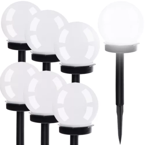 Solar-Gartenlampe - Kugel, 6er-Set. 23562