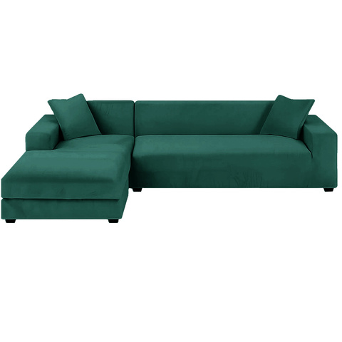 Sofa cover 190-230cm dark green Ruhhy 26183