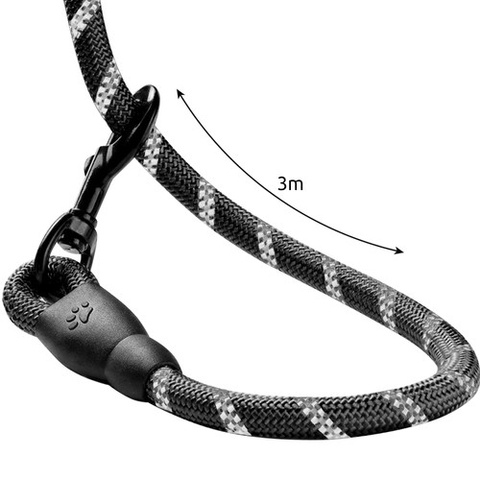 Reflective training leash 3m Purlov 21654