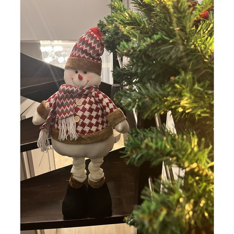 Christmas Snowman - Telescopic 105cm Ruhhy 22341