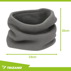 Écharpe grise Trizand 20674