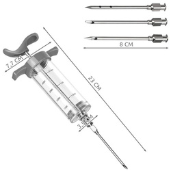 Meat injector + 3 needles Ruhhy 23055