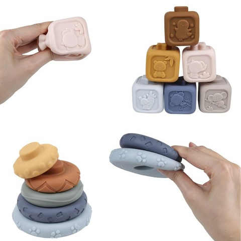 Soft sensory blocks - 13 pcs Kruzzel 24812