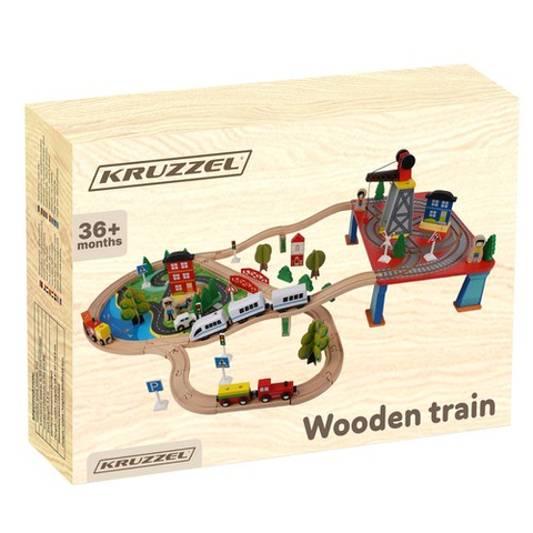 Wooden train - battery operated train
