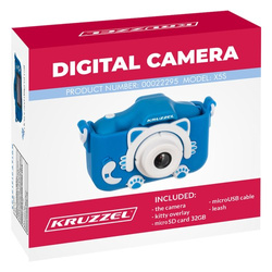 Digital camera blue Kruzzel AC22295