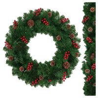 Kalėdų eglutės girlianda 1m Ruhhy 22327