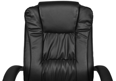 Office chair eco leather - black MALATEC