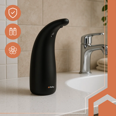 Ruhhy 26076 Touchless Soap Dispenser Black