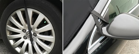 Couvercle antigel pour vitre OA4565