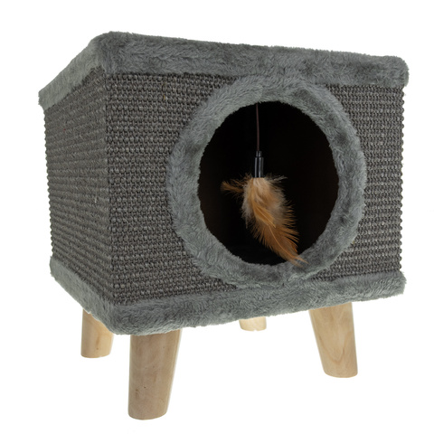 Cat bed - house on legs Purlov 26215
