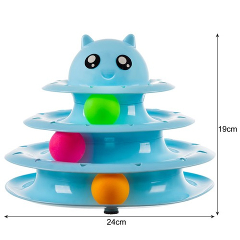 Cat toy - tower with balls Purlov 21837