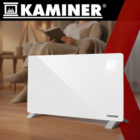 Zelva Kaminer 26573 elektrinis stiklinis radiatorius