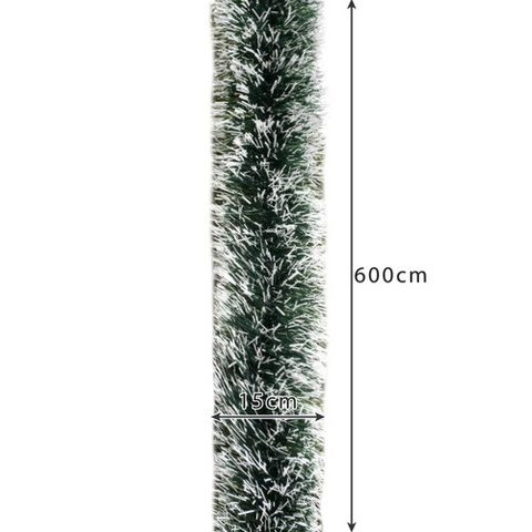 Christmas tree garland - frosted 6m Ruhhy 22310