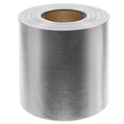 Fencing tape 19cmx35m 630g/m2 gray 23704