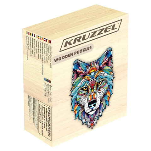 Puzzle en bois - Puzzle Kruzzel 24552