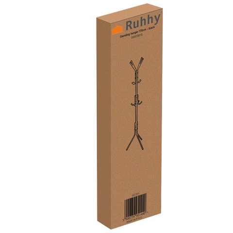 Standing hanger 170cm - black Ruhhy 23815