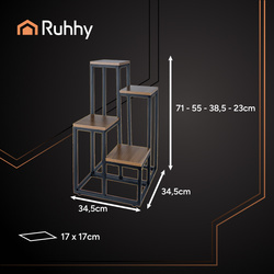 Kwietnik stojący 69 cm Ruhhy 25997