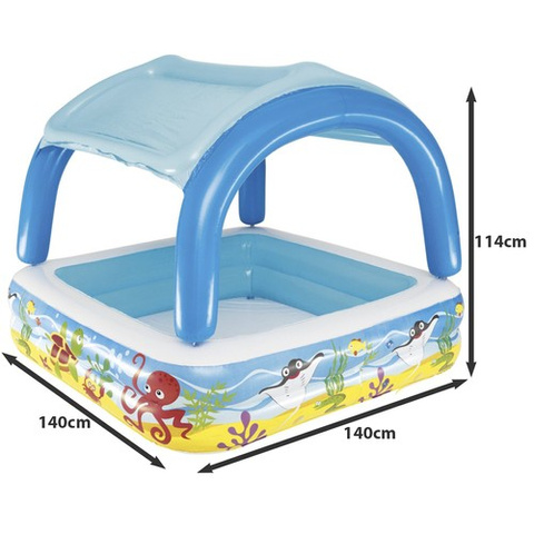 Inflatable pool with roof - BESTWAY 52192