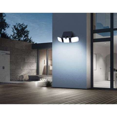 Saulės energija varomas šviestuvas 180 LED Izoxis 24889