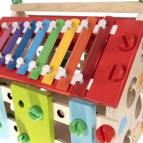 Kruzzel 22564 Lernhaus aus Holz