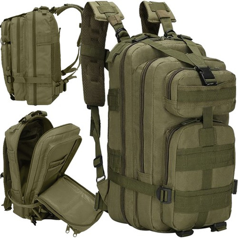 Military backpack XL green