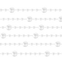 Елочная гирлянда - жемчуг 5м Руххи 22499