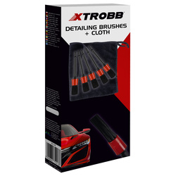 Detaillierungspinsel + Xtrobb-Tuch 21449