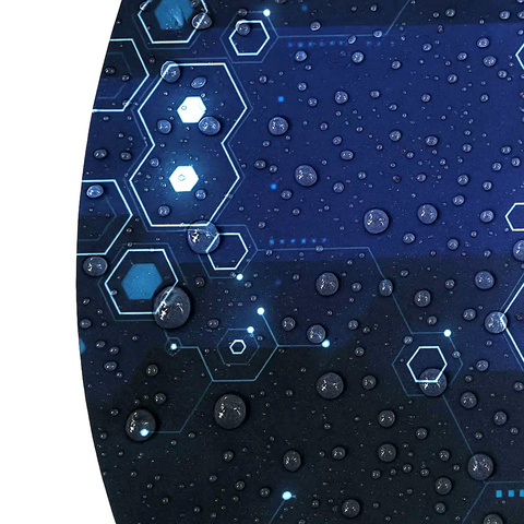 Gaming-Matte unter dem Stuhl rund Dunmoon 25956