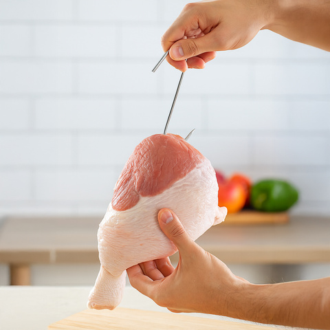 Crochets à fumer - lot de 15 Kaminer 25553