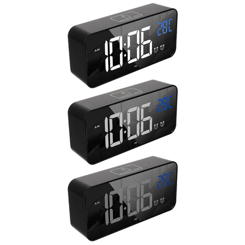 Budzik- zegar LED Izoxis 24736