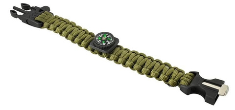 Bracelet SURVIVAL avec accessoires - vert