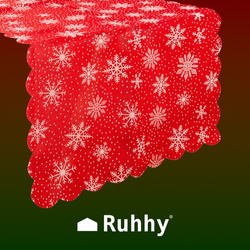 Christmas table runner 150x35cm Ruhhy 22788