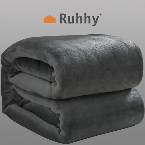 Blanket 1.6x2m - gray Ruhhy 22695