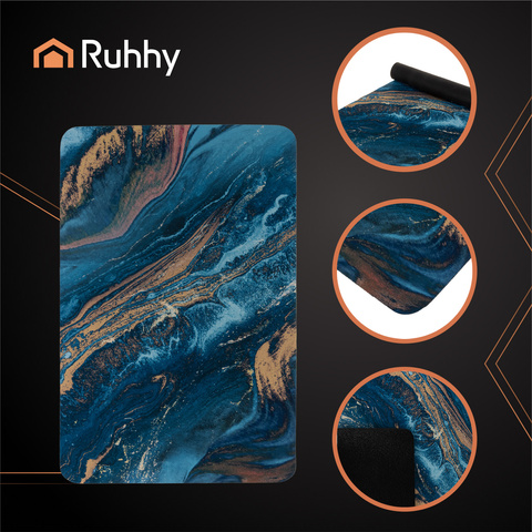 Tapis de salle de bain 60x40cm Ruhhy 25959